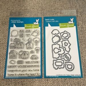 Die cut and stamp set
